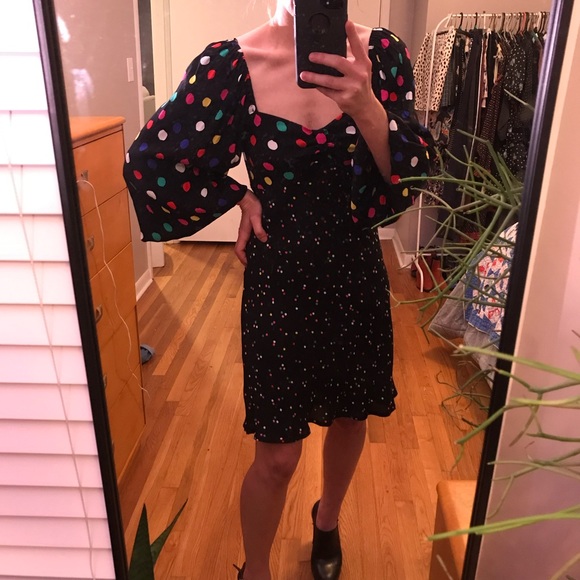 Rixo X Target Polka Dot Dress - Picture 9 of 9
